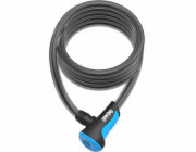 OnGuard Zámek na kolo neonový, modrý, 12x1800 mm (8156BU)