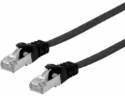 Equip Equip patchkabel Cat6A U/FTP 2xRJ45 10,00 m černý, plochý, LSZH