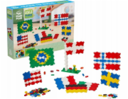 Plus Plus PLUS-PLUS NAUČTE SE VYRÁBĚT VLAJKY Z CELÉHO SVĚTA