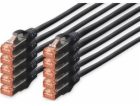 Digitus patchcord CAT 6 S/FTP, 0,25 m, 10 ks (DK-1644-002...