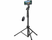 Ugreen selfie stick se stojánkem a dálkovým ovládáním LP680 1,8 m (černý)