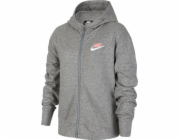 Nike Dívčí mikina Sportswear DA1124 091 DA1124 091 šedá S (128-137)