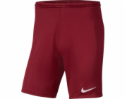 Nike Pánské vínové kraťasy Park III, velikost S (BV6855 677)