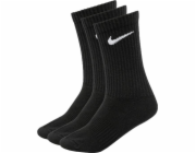 Nike Vysoké ponožky Everyday Lightweight Crew 3Pak 010: Velikost - 34 - 38 (SX7676-010) - 14894_177774