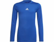 Adidas Tričko TECHFIT LS Tee Y H23155 H23155 modrá 128 cm