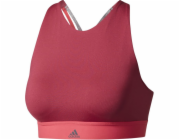 Adidas Halter Bra červená velikost XXS (BR5216)