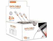 Somostel Kabel USB-A - Lightning 1 m černý (28259)