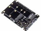 MicroConnect Adaptér 2,5" SATA na M.2 nebo mSATA SSD (MC-...
