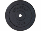 Sportop Litinové závaží černé 10 kg fi28