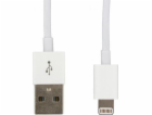 LMP Kabel USB-A - Lightning 1 m bílý (LMP-LIGHUSB-1M)
