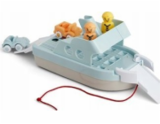 Viking Toys VIKING TOYS ECOLINE JUMBO LOĎ SE 2 AUTY A 2 FIGURKAMI