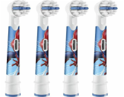 Oral-B Kartáčkové hlavice Stages Power Kids Spiderman, 4 ks.