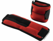 Victoria Sport ZÁVAŽÍ NA KLOUBY EB FIT 4 KG (2 x 2 KG) velikost univerzální, červená barva