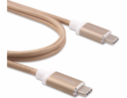 Innergie USB kabel USB-C - USB-C 1 m zlatý (3082175400)