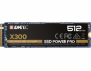 Emtec SSD disk X300 Power Pro 512GB M.2 2280 PCI-E x4 Gen3 NVMe (ECSSD512GX300)
