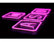 PREYON Neonové herní LED nástěnné světlo WASD Purple Eye Bait (PBEB28WD)