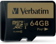 Verbatim Paměťová karta Pro+ MicroSDXC 64 GB třída 10 UHS-I/U1 (44034)