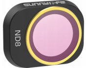 SunnyLife PLNĚ ŠEDÝ FILTR ND8 NDx8 pro DJI MINI 4 PRO Drone + pouzdro Sunnylife / N4P-FI722-8