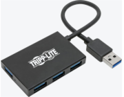 Eaton USB HUB 4portový tenký přenosný USB-A hub USB 3.2 Gen 1 hliníkové pouzdro U360-004-4A-AL