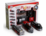 Malblo Magnetické vlaky a lokomotivy 3+