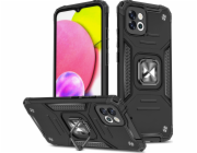Wozinsky Pouzdro Ring Armor pro Samsung Galaxy A03 s magnetickým držákem a kroužkem, černé