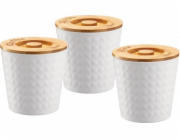 Klausberg SADA 3 NÁDOBY NA KÁVU, ČAJ A CUKR KLAUSBERG KB-7487