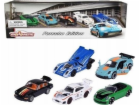Majorette Sada vozidel Porsche, 5 kusů