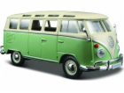 Maisto Volkswagen Van Samba kompozitový model béžovo-zelený