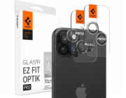 Spigen Spigen Glass TR EZ Fit Optik Pro 2 ks, křišťálově čiré - iPhone 15/15 Plus/14/14 Plus