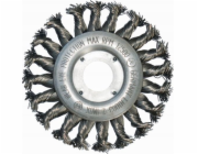 Abraboro kotoučový kartáč 115 mm/22,2 - 0,5 mm nerezový opletený drát