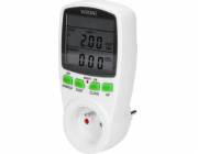 Virone Wattmetr EM-1 16A 3680W dvoutarifní LCD