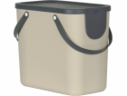 Rotho Odpadkový koš na třídění, výklopný, 25 l, béžový (1...