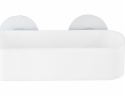 Wenko Sprchový koš Osimo Static-Loc, závěs do sprchy 12 x 9,5 cm, bílý