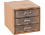 H&S Decoration ORGANIZÉR NA ŠPERKOVNICE Z BAMBUSU 15x12cm