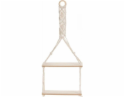 Dekoracja domu Bytová dekorace Nástěnná police boho 2úrovňová