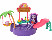 Mattel Enchantimals Tropický bazén s panenku opičkou