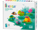 Tm Toys Hey Clay Exotická zvířata 15 plechovek