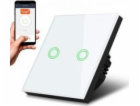 Maclean SMART MCE714W Wi-Fi dvojitý dotykový vypínač svět...