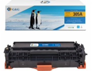 G&G Toner Toner kompatibilní s HP CE411A, NT-PH305C(CE411A), HP 305A, azurová, 2600 s
