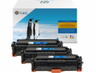 G&G Toner Kompatibilní toner G&G s HP CC531A, CE411A, CF3...