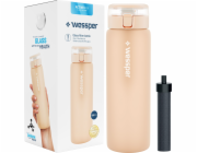 Wessper Skleněná láhev ActiveMax 680 ml béžová