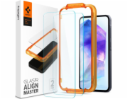Spigen Ochranné tvrzené sklo Glass tR AlignMaster, 2 ks, pro Samsung Galaxy A55