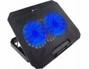 Techly Chladicí podložka Chladicí podložka TECHLY s ventilátorem pro notebooky do 17 palců, nastavitelná