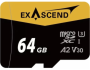 ExAscend Paměťová karta Catalyst MicroSDXC 64GB UHS-I/U3 A2 V30 (EX64GUSDU1-AD)