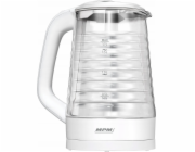 MPM MCZ-124 elektrická konvice 1,7 l 2200 W Bílá