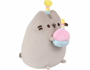 Pusheen Pusheen - Plyšový maskot v narozeninové čepici a dortu 24 cm