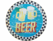 Activeshop DEKORATIVNÍ KULATÁ TABULE PIVO