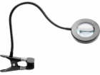 Activeshop LED stolní zvětšovací lampa s hadím kruhem, černá
