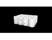 Cliver Ručník CLIVER 65, 1vrstvý, bílý, sběrový papír (balení 12 kusů)