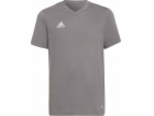 Adidas Dětské tričko Entrada 22 Tee šedé HC0444 152cm